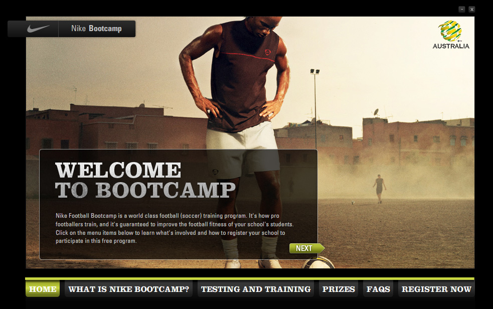 JEP Bekend Kapitein Brie Clint Hannaford – Portfolio | Nike Bootcamp